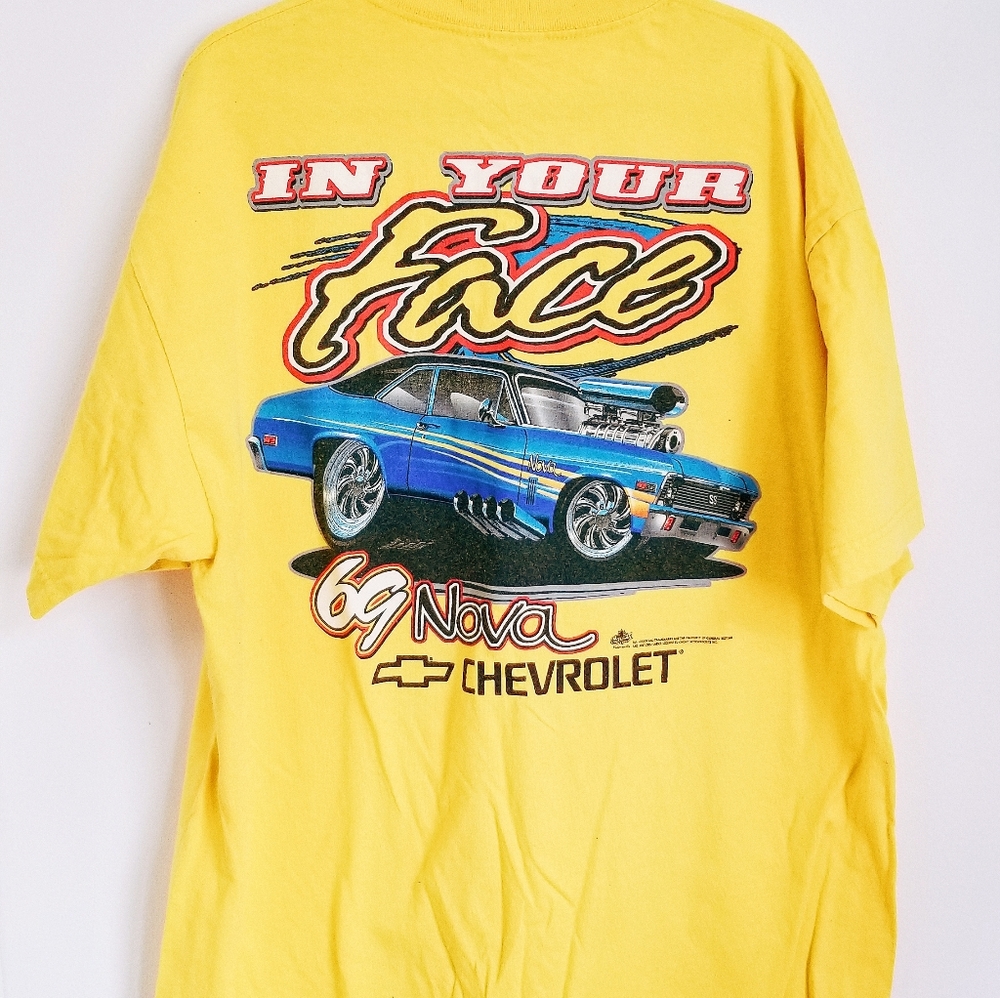 Vintage Yellow Chevrolet Graphic Tee